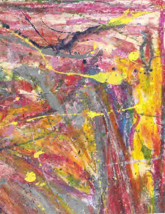 throw paint and be happy